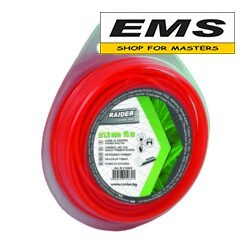 WWW.EMS.BG - МАГАЗИН ЗА МАЙСТОРИ - ЕМС ГРУП ООД РУСЕ - КОРДА Ø1,3мм - 15м КРЪГЛА ЗА ТРИМЕР ЗА ТРЕВА RAIDER 110208