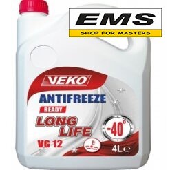 WWW.EMS.BG - МАГАЗИН ЗА МАЙСТОРИ - ЕМС ГРУП ООД РУСЕ - АНТИФРИЗ 4 л – 40°С VEKO LONG LIFE VG12 390777