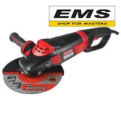 WWW.EMS.BG - ЕМС ГРУП ООД РУСЕ - МАГАЗИН ЗА МАЙСТОРИ - ЪГЛОШЛАЙФ Ø230мм 2400w RDP-AG65 BLACK EDITION RAIDER 020401