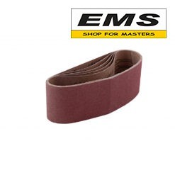 WWW.EMS.BG - МАГАЗИН ЗА МАЙСТОРИ - ШКУРКА ЗА ЛЕНТОВ ШЛАЙФ 75х533мм №120 5бр RAIDER 183110