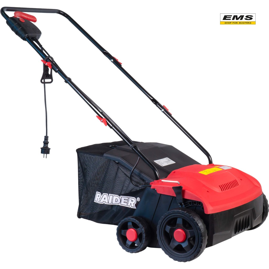 WWW.EMS.BG - МАГАЗИН ЗА МАЙСТОРИ - ЕМС ГРУП ООД РУСЕ - КУЛТИВАТОР - АЕРАТОР 2в1 1400W 320мм 30L RD-ESC01 RAIDER 075337 WWW.EMS.BG - МАГАЗИН ЗА МАЙСТОРИ - ЕМС ГРУП ООД РУСЕ - КУЛТИВАТОР - АЕРАТОР 2в1 1400W 320мм 30L RD-ESC01 RAIDER 075337