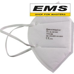 WWW.EMS.BG - МАГАЗИН ЗА МАЙСТОРИ - ЕМС ГРУП ООД РУСЕ - МАСКА ПРЕДПАЗНА ФИЛТРИРАЩА FFP2 BSF-M008 EUROMASTER 561502