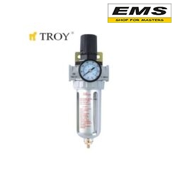 WWW.EMS.BG - МАГАЗИН ЗА МАЙСТОРИ - ЕМС ГРУП ООД РУСЕ - -ПНЕВМАТИЧЕН РЕГУЛАТОР + ФИЛТЪР 1/4" TROY 18614