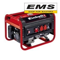 WWW.EMS.BG - МАГАЗИН ЗА МАЙСТОРИ - ЕМС ГРУП ООД РУСЕ ГЕНЕРАТОР ЗА ТОК 2,1 - 2,4kw БЕНЗИНОВ TC-PG 25/1/E5 EINHELL 4152600
