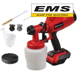WWW.EMS.BG - АКУМУЛАТОРЕН ПИСТОЛЕТ ЗА БОЯДИСВАНЕ TC-CY 18/60 Li - Solo POWER-X-CHANGE EINHELL - 4260025  