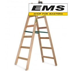WWW.EMS.BG - МАГАЗИН ЗА МАЙСТОРИ - ЕМС ГРУП ООД РУСЕ - СТЪЛБА ДЪРВЕНА ДВУРАМЕННА 1,82м 2х6 СТЪПАЛА DRABEST 175436
