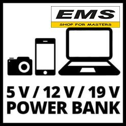 WWW.EMS.BG - МАГАЗИН ЗА МАЙСТОРИ - ЗАХРАНВАЩО-СТАРТИРАЩО УСТРОЙСТВО CЕ-JS 12/1 NEW EINHELL 1091521 1091521