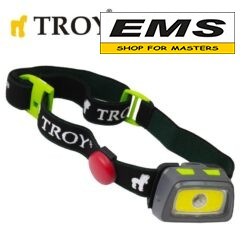 WWW.EMS.BG - МАГАЗИН ЗА МАЙСТОРИ - ЕМС ГРУП ООД РУСЕ - ФЕНЕР COB + LED + RED ЗА ГЛАВА + БАТЕРИИ TROY 28202