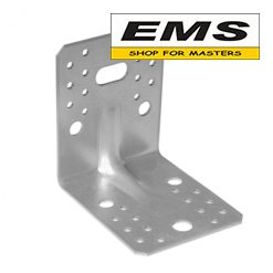 WWW.EMS.BG - МАГАЗИН ЗА МАЙСТОРИ - ЕМС ГРУП ООД РУСЕ - ПЛАНКА ЪГЛОВА KP21 105х105х90х2,5мм УСИЛЕНА РЕГУЛИРУЕМА DOMAX 40221