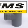 WWW.EMS.BG - МАГАЗИН ЗА МАЙСТОРИ - ЕМС ГРУП ООД РУСЕ - ПВЦ РАЗКЛОНИТЕЛ Ф110/Ф110/87º СИВ 11946