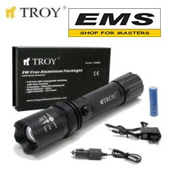 WWW.EMS.BG - МАГАЗИН ЗА МАЙСТОРИ - ЕМС ГРУП ООД РУСЕ - ФЕНЕР АКУМУЛАТОРЕН 3W LED 12+220V TROY 28085