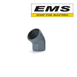 WWW.EMS.BG - МАГАЗИН ЗА МАЙСТОРИ - ЕМС ГРУП ООД РУСЕ - ПВЦ ДЪГА Ф160/45º СИВО 2059