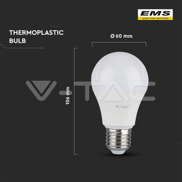 WWW.EMS.BG - МАГАЗИН ЗА МАЙСТОРИ - ЕМС ГРУП ООД РУСЕ - ЛАМПА LED 9w-220v-E27 SAMSUNG V-TAC WWW.EMS.BG - МАГАЗИН ЗА МАЙСТОРИ - ЕМС ГРУП ООД РУСЕ - ЛАМПА LED 9w-220v-E27 SAMSUNG V-TAC