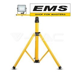 WWW.EMS.BG - МАГАЗИН ЗА МАЙСТОРИ - ЕМС ГРУП ООД РУСЕ - СТАТИВ ЗА 2 бр. ПРОЖЕКТОРИ ЖЪЛТ V-TAC 9104