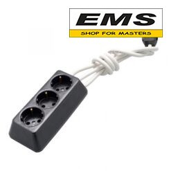 WWW.EMS.BG - МАГАЗИН ЗА МАЙСТОРИ - ЕМС ГРУП ООД РУСЕ - ЕЛ. РАЗКЛОНИТЕЛ 3 ГНЕЗДА КАБЕЛ ТРАПЕЦ МЕЛОПЛАМ