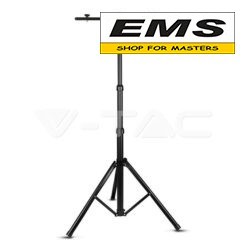 WWW.EMS.BG - МАГАЗИН ЗА МАЙСТОРИ - ЕМС ГРУП ООД РУСЕ - СТАТИВ ЗА 2 бр. ПРОЖЕКТОРИ ЧЕРЕН V-TAC 9546