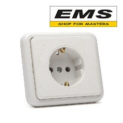 WWW.EMS.BG - МАГАЗИН ЗА МАЙСТОРИ - ЕМС ГРУП ООД РУСЕ - КОНТАКТ ЕДИНИЧЕН БЯЛ ПРИСТА НК 920013