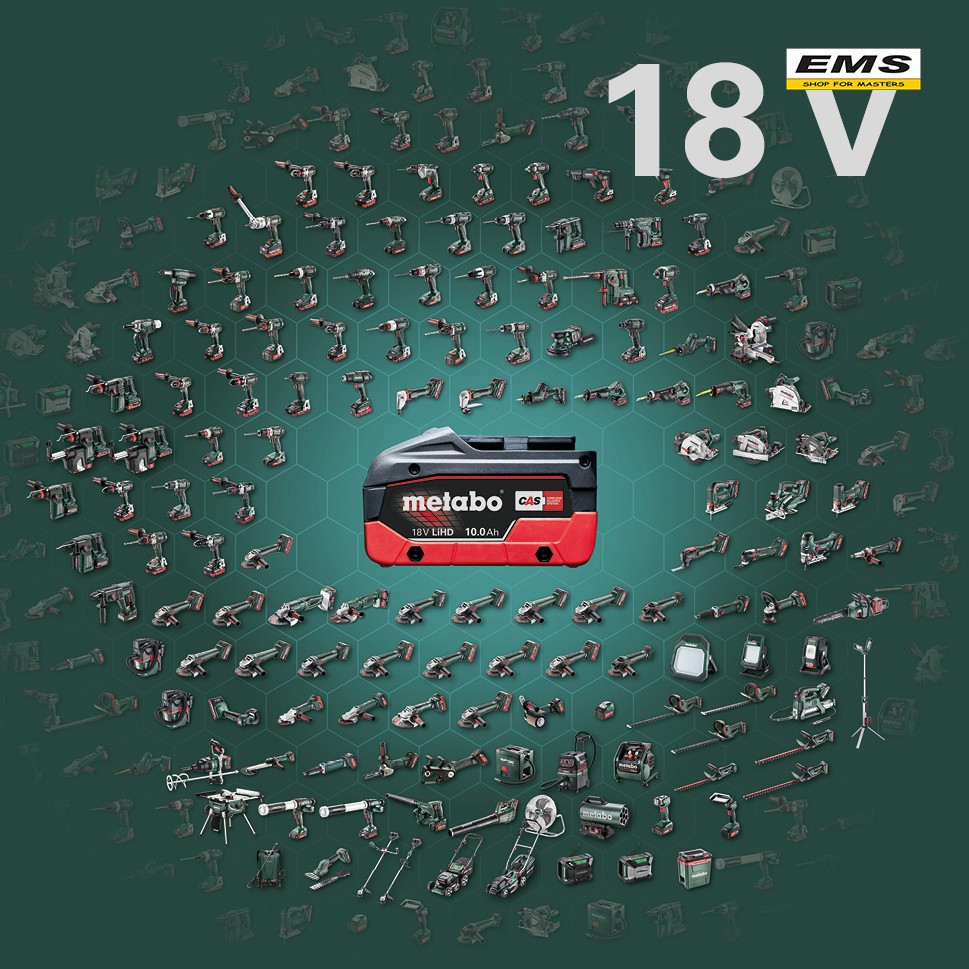 WWW.EMS.BG - МАГАЗИН ЗА МАЙСТОРИ - ЕМС ГРУП ООД РУСЕ METABO - CAS 18v