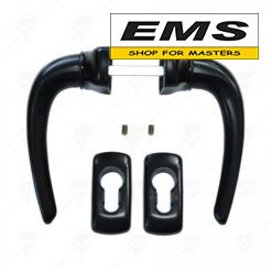 WWW.EMS.BG - МАГАЗИН ЗА МАЙСТОРИ - ЕМС ГРУП ООД РУСЕ - ДРЪЖКИ СЕКРЕТНИ АЛУМИНИЕВИ ВРАТИ ЧЕРНИ FAPIO 256 Ч