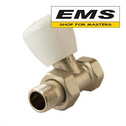 WWW.EMS.BG - МАГАЗИН ЗА МАЙСТОРИ - ЕМС ГРУП ООД РУСЕ - КРАН РАДИАТОРЕН ПРАВ 1/2" THERMOLUX 5511642