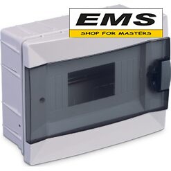 WWW.EMS.BG - МАГАЗИН ЗА МАЙСТОРИ - ЕМС ГРУП ООД РУСЕ - ТАБЛО ЗА 8 БРОЯ АВТОМАТИЧНИ ПРЕКЪСВАЧИ ВЪТРЕШЕН МОНТАЖ MAKEL 63008