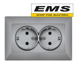 WWW.EMS.BG - МАГАЗИН ЗА МАЙСТОРИ - ЕМС ГРУП ООД РУСЕ - КОНТАКТ ДВОЕН СРЕБРИСТ ANURA 43559