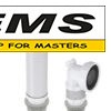 WWW.EMS.BG - МАГАЗИН ЗА МАЙСТОРИ - ЕМС ГРУП ООД РУСЕ - МАНШОН Ф110 ГОФРИРАН РАЗТЕГАТЕЛЕН КОЛЯНО С ИЗВОД 1 1/2" 142801