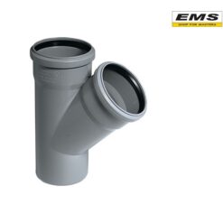 WWW.EMS.BG - МАГАЗИН ЗА МАЙСТОРИ - ЕМС ГРУП ООД РУСЕ - ПВЦ РАЗКЛОНИТЕЛ Ф110/Ф110/45º СИВ 11945