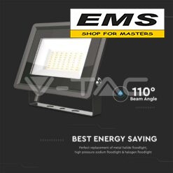 WWW.EMS.BG - МАГАЗИН ЗА МАЙСТОРИ - ЕМС ГРУП ООД РУСЕ - ПРОЖЕКТОР LED F СЕРИЯ ЧЕРЕН V-TAC