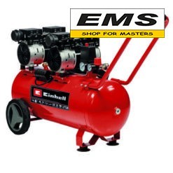 WWW.EMS.BG - МАГАЗИН ЗА МАЙСТОРИ - ЕМС ГРУП ООД РУСЕ - КОМПРЕСОР 50л 1,5kw 220v ТИХ БЕЗМАСЛЕН TE-AC 50 Silent EINHELL 4020620