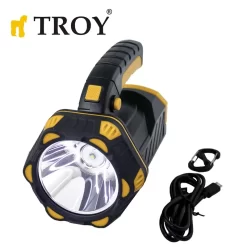 WWW.EMS.BG - МАГАЗИН ЗА МАЙСТОРИ - ЕМС ГРУП ООД РУСЕ - ФЕНЕР АКУМУЛАТОРЕН LED 5v-1A +ИЗХОД ЗА ЗАРЕЖДАНЕ TROY 28057