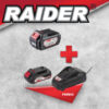 WWW.EMS.BG - МАГАЗИН ЗА МАЙСТОРИ - ЕМС ГРУП ООД РУСЕ - БАТЕРИИ 2Ah и 4Ah+ЗАРЯДНО 3,5А RAIDER-R20v P00043