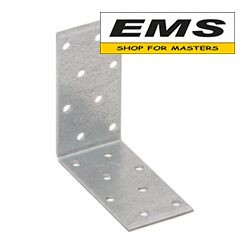 WWW.EMS.BG - МАГАЗИН ЗА МАЙСТОРИ - ЕМС ГРУП ООД РУСЕ - ПЛАНКА ЪГЛОВА KМ7 80х80х40х2,0мм DOMAX 4107