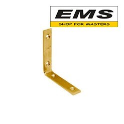 WWW.EMS.BG - МАГАЗИН ЗА МАЙСТОРИ - ЕМС ГРУП ООД РУСЕ - ПЛАНКА ЪГЛОВА KW6 125х125х20х4мм DOMAX 4006