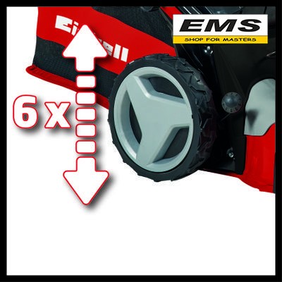 WWW.EMS.BG - МАГАЗИН ЗА МАЙСТОРИ - ЕМС ГРУП ООД РУСЕ - КОСАЧКА 520мм 173см3 2,8kw САМОХОДНА БЕНЗИНОВА ЗА ТРЕВА GC-PM 52/2 S HW EINHELL 3404850