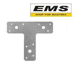 WWW.EMS.BG - МАГАЗИН ЗА МАЙСТОРИ - ЕМС ГРУП ООД РУСЕ - ПЛАНКА Т-ОБРАЗНА КТ2 150х127х38х2мм DOMAX 4627
