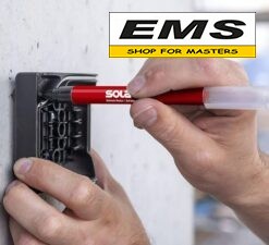 WWW.EMS.BG - МАГАЗИН ЗА МАЙСТОРИ - ЕМС ГРУП ООД РУСЕ - МАРКЕР 140мм ЗА ДЪЛБОКИ ОТВОРИ - 25мм ЧЕРЕН DHM SOLA 66071120