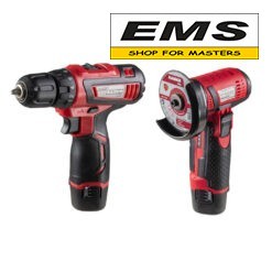 WWW.EMS.BG - МАГАЗИН ЗА МАЙСТОРИ - ЕМС ГРУП ООД РУСЕБОРМАШИНА И ЪГЛОШЛАЙФ Ø75x10мм АКУМУЛАТОРЕН 12v (2х2Ah) + 3 бр. ДИСКОВЕ RDP-CDLCAG03 Set RAIDER 030168
