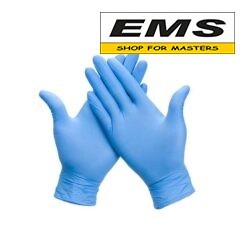 WWW.EMS.BG - МАГАЗИН ЗА МАЙСТОРИ - ЕМС ГРУП ООД РУСЕ - РЪКАВИЦИ НИТРИЛНИ РАЗЛИЧНИ РАЗМЕРИ /х 100бр/ СИНИ PPS NITRILE PF