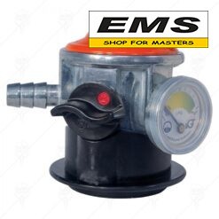 WWW.EMS.BG - МАГАЗИН ЗА МАЙСТОРИ - ЕМС ГРУП ООД РУСЕ - РЕДУЦИР ВЕНТИЛ ЗА НИСКО НАЛЯГАНЕ 0,3 bar С МАНОМЕТЪР PREMIUM GAS 42902