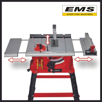 WWW.EMS.BG - МАГАЗИН ЗА МАЙСТОРИ - ЕМС ГРУП ООД РУСЕ ЦИРКУЛЯР ЗА ДЪРВО СТАЦИОНАРЕН Ф254мм 1800w TC-TS 2225 U EINHELL 4340515 WWW.EMS.BG - МАГАЗИН ЗА МАЙСТОРИ - ЕМС ГРУП ООД РУСЕ ЦИРКУЛЯР ЗА ДЪРВО СТАЦИОНАРЕН Ф254мм 1800w TC-TS 2225 U EINHELL 4340515