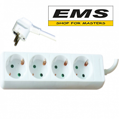 WWW.EMS.BG - МАГАЗИН ЗА МАЙСТОРИ - ЕМС ГРУП ООД РУСЕ - ЕЛ. РАЗКЛОНИТЕЛ 4 ГНЕЗДА 1,4м КАБЕЛ БЕЗ КЛЮЧ TOPFIX 353335