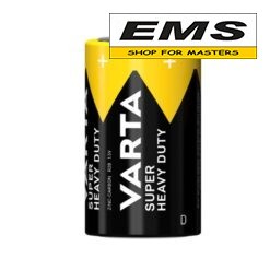 WWW.EMS.BG - МАГАЗИН ЗА МАЙСТОРИ - ЕМС ГРУП ООД РУСЕ - БАТЕРИЯ 1.5V D R20 Zn SUPER HD /х2бр/ VARTA 556540
