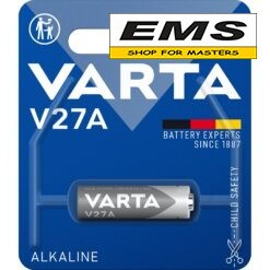 WWW.EMS.BG - МАГАЗИН ЗА МАЙСТОРИ - ЕМС ГРУП ООД РУСЕ - БАТЕРИЯ 12V V27A ALKALINE VARTA 747009