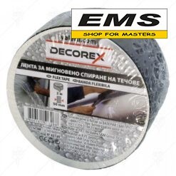 WWW.EMS.BG - МАГАЗИН ЗА МАЙСТОРИ - ЕМС ГРУП ООД РУСЕ - ЛЕНТА ЗА СПИРАНЕ НА ТЕЧОВЕ 50мм Х 2м ЧЕРНА DECOREX 43749