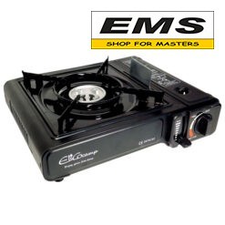 WWW.EMS.BG - МАГАЗИН ЗА МАЙСТОРИ - ЕМС ГРУП ООД РУСЕ - КОТЛОН ПРЕНОСИМ С КУФАР ЗА ГАЗ ФЛАКОН БАЙОНЕТ ELICO CAMP UP-66005