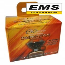 WWW.EMS.BG - МАГАЗИН ЗА МАЙСТОРИ - ЕМС ГРУП ООД РУСЕ - КОТЛОН МИНИ С ВЕТРОУПОРНА РЕШЕТКА ЗА ГАЗ ФЛАКОН С РЕЗБА 7/16 ELICO CAMP UP-510201