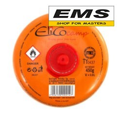 WWW.EMS.BG - МАГАЗИН ЗА МАЙСТОРИ - ЕМС ГРУП ООД РУСЕ - ГАЗ 450г ФЛАКОН С РЕЗБА 7/16 LPG ELICO CAMP UP-65450