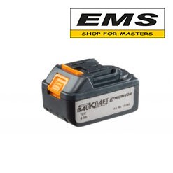 WWW.EMS.BG - МАГАЗИН ЗА МАЙСТОРИ - ЕМС ГРУП ООД РУСЕ БАТЕРИЯ АКУМУЛАТОРНА 18V 4Ah BAUKRAFT 131202