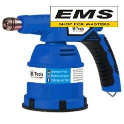WWW.EMS.BG - МАГАЗИН ЗА МАЙСТОРИ - ЕМС ГРУП ООД РУСЕ - ГОРЕЛКА 1.3kw 1200º ЗА ГАЗ 190гр СЪС ЗАПАЛКА B-TOOLS 36055